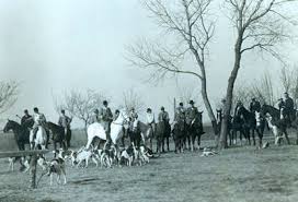 Fox hunting on the Marland estate