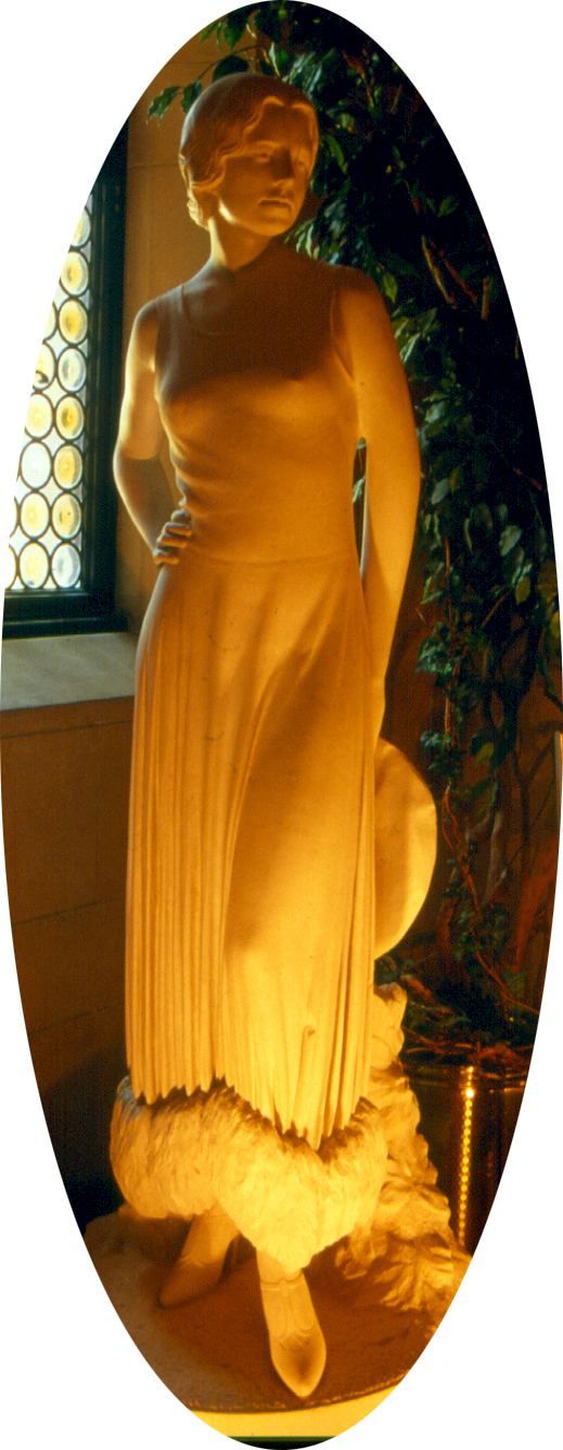 Lydie Marland statue by Jo Davidson, Ponca City