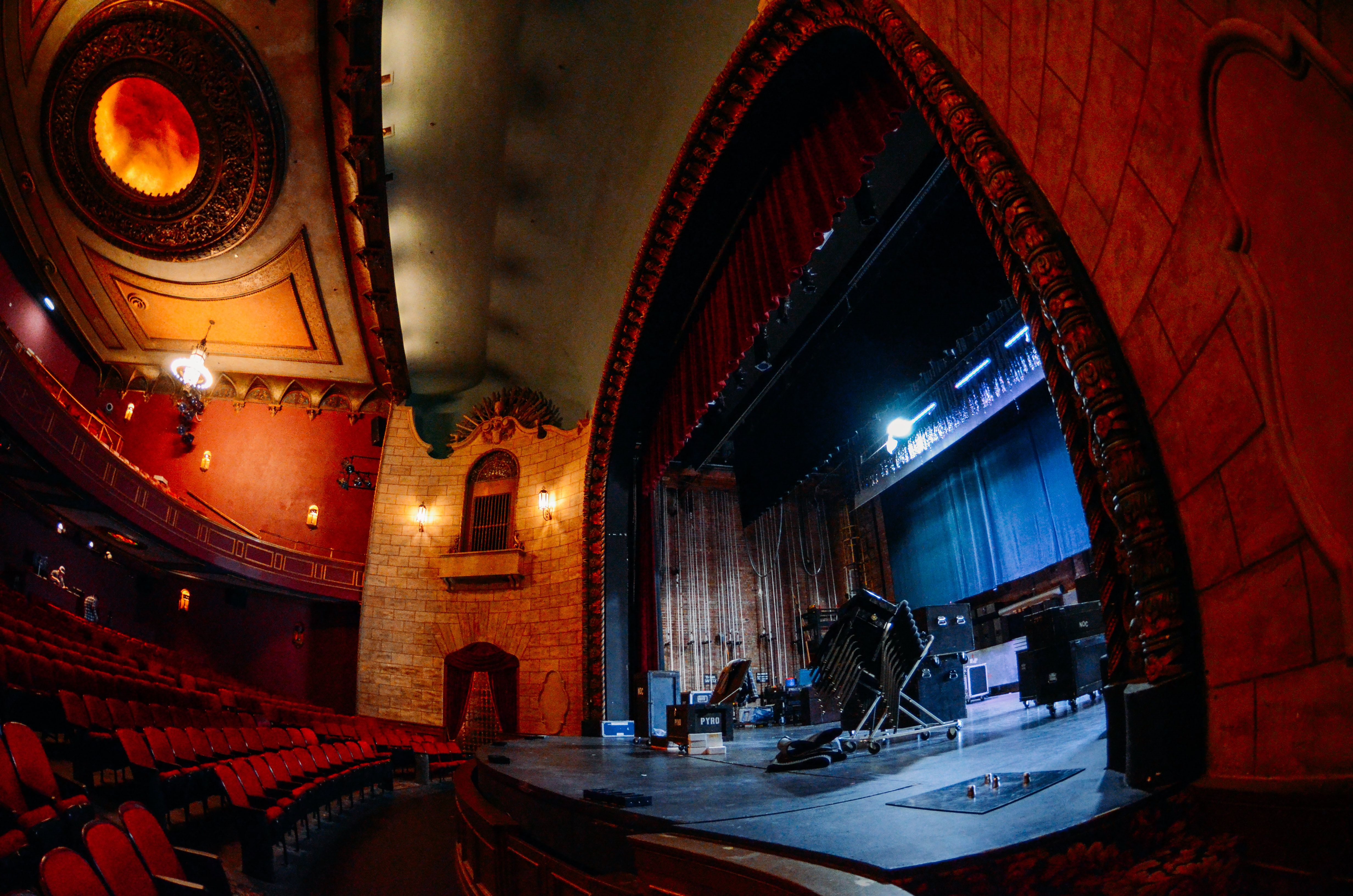 Poncan Theatre restored interior